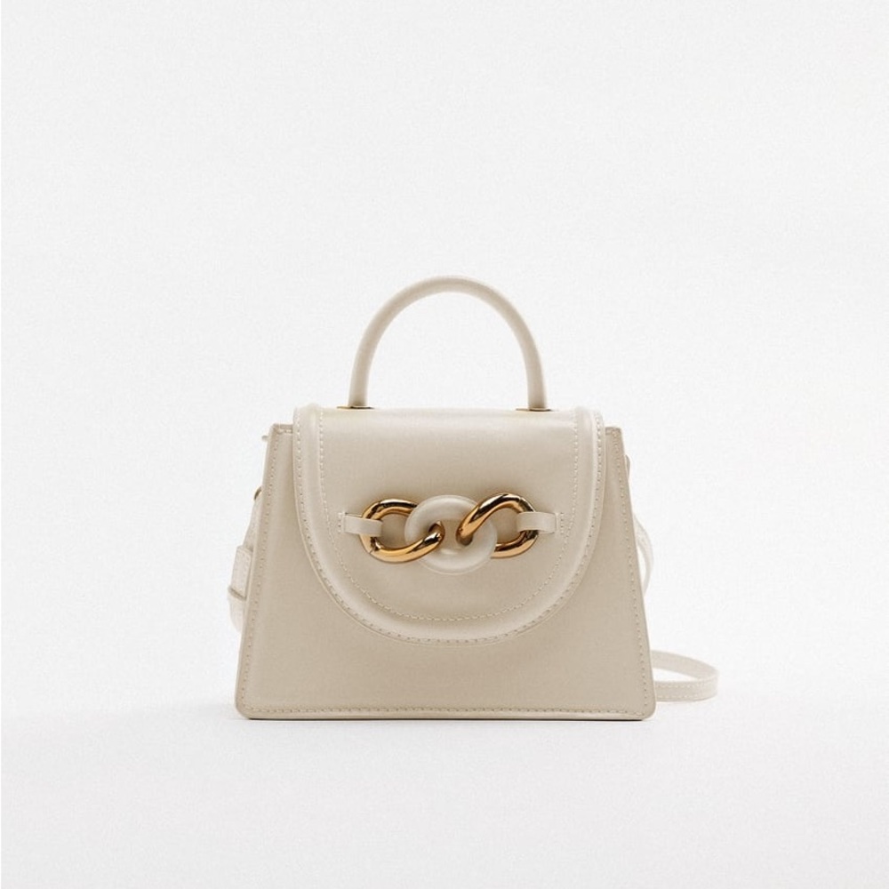 ZARA MINI CITY BAG WITH CHAIN STRAP
